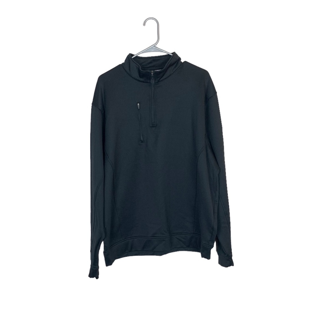 Peter millar warmth black quarter zip pull over size 2xl